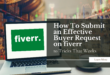 How To Submit an Effective Buyer Request on fiverr?